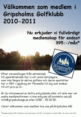 Medlemskap aug 2010