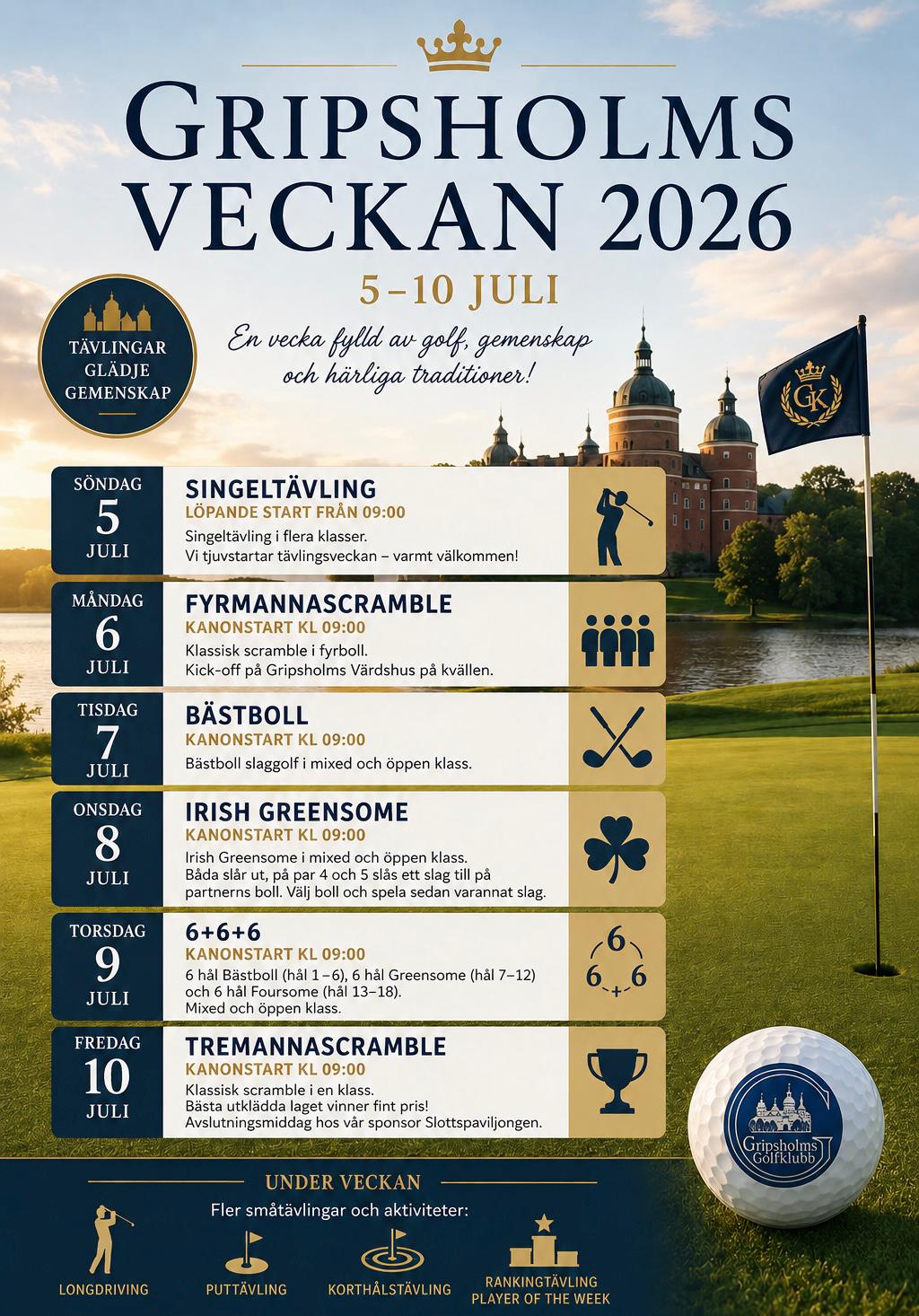 Gripsholmsveckan 2026